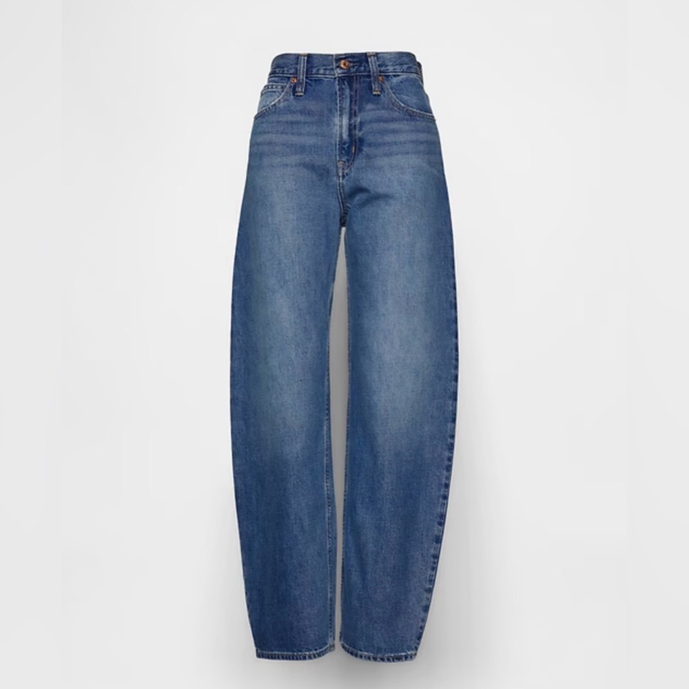 GAP High Rise Barrel Jeans